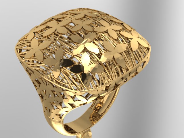 3D Jewelry Files Ring Model 3DM STL 105