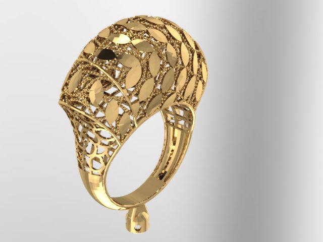 3D Jewelry Files Ring Model 3DM STL 109