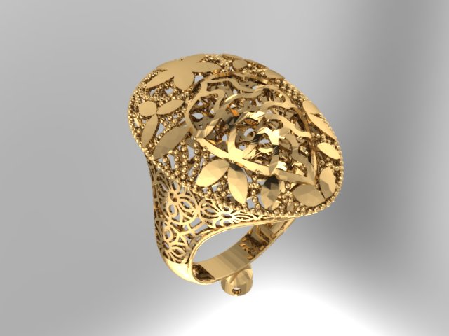 3D Jewelry Files Ring Model 3DM STL 113