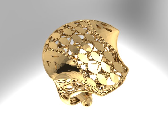 3D Jewelry Files Ring Model 3DM STL 117