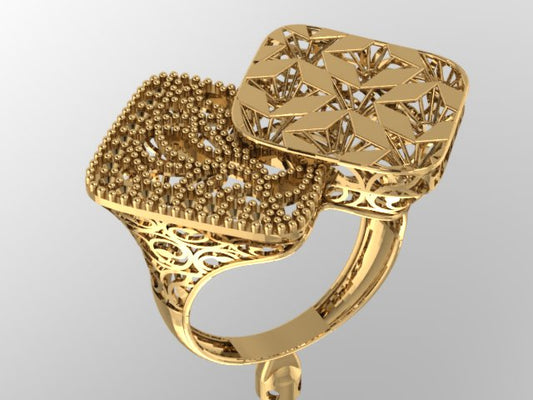 3D Jewelry Files Ring Model 3DM STL 118