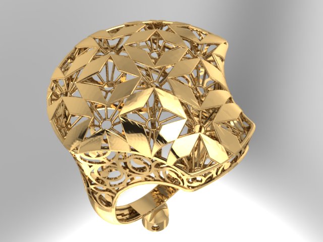 3D Jewelry Files Ring Model 3DM STL 119