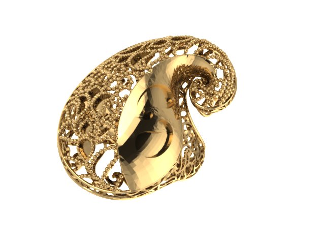 3D Jewelry Files Ring Model 3DM STL 121