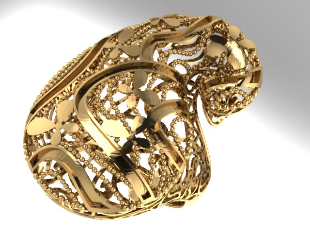 3D Jewelry Files Ring Model 3DM STL 122