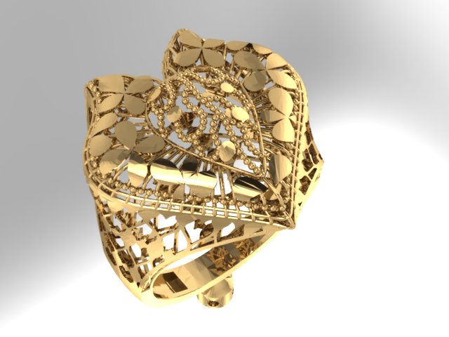 3D Jewelry Files Ring Model 3DM STL 125