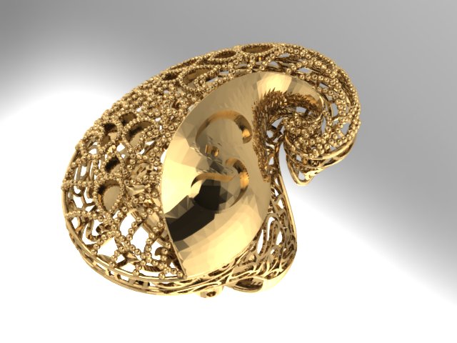 3D Jewelry Files Ring Model 3DM STL 129