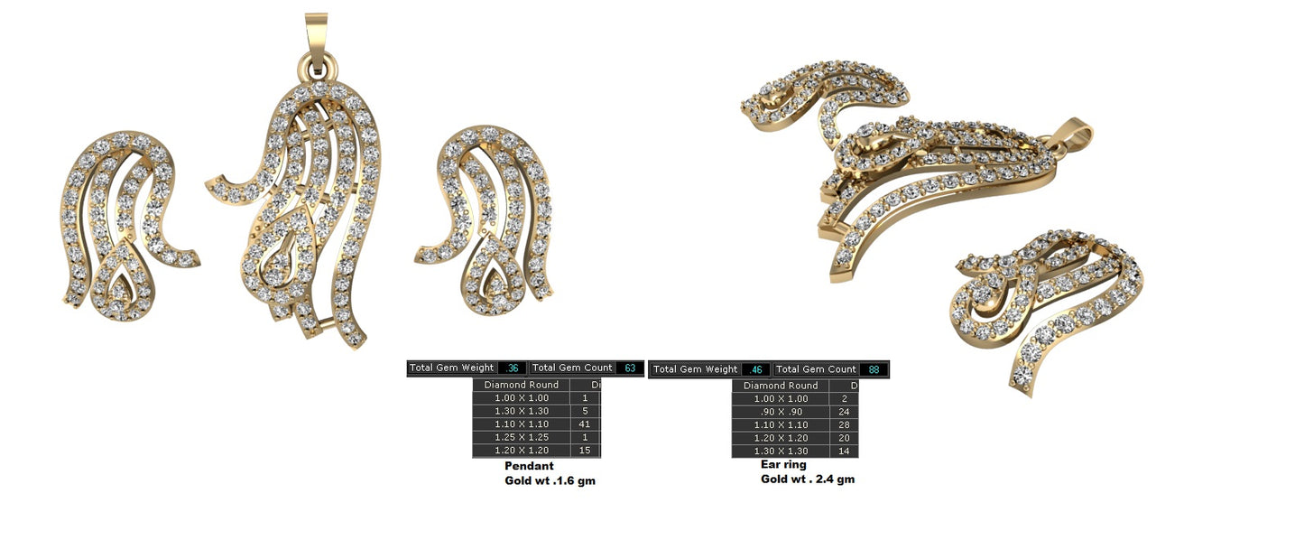 3D Jewelry Files Set Model 3DM STL 12=pds=07