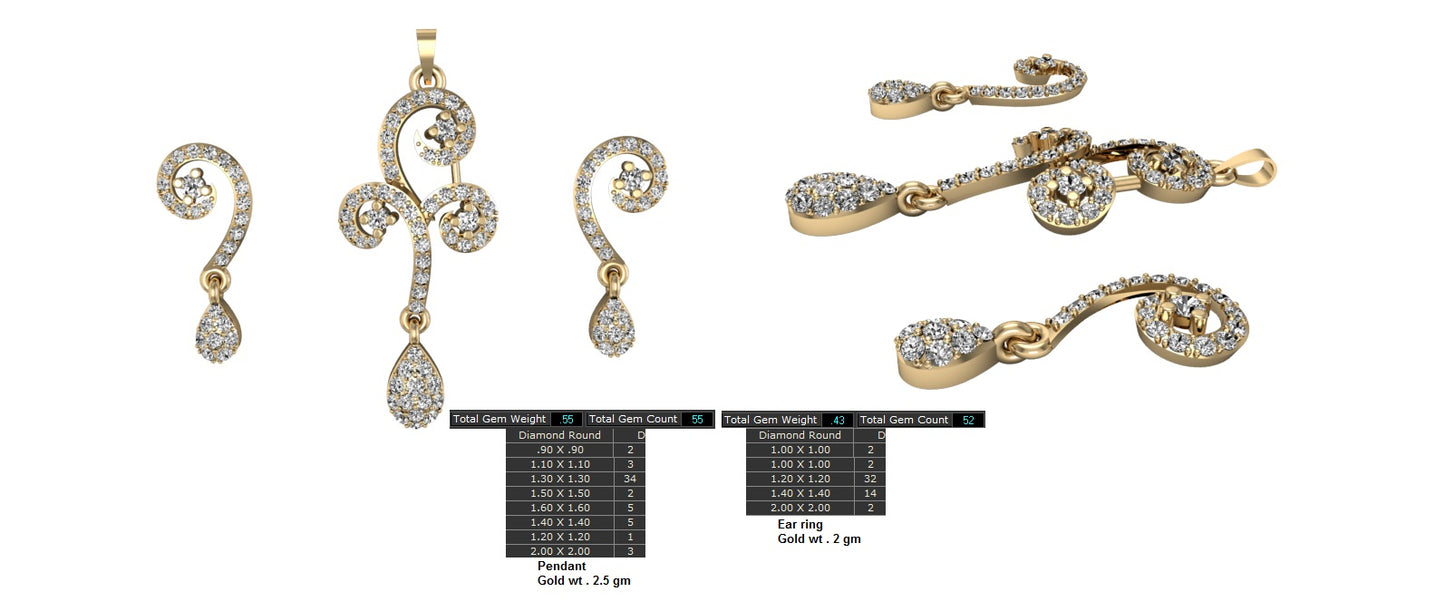 3D Jewelry Files Set Model 3DM STL 12=pds=102