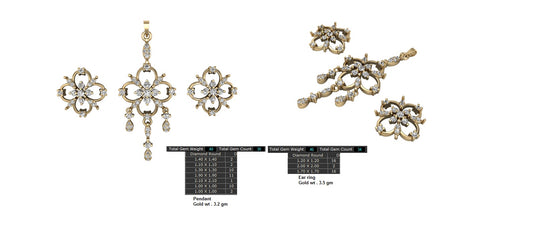 3D Jewelry Files Set Model 3DM STL 12=pds=106