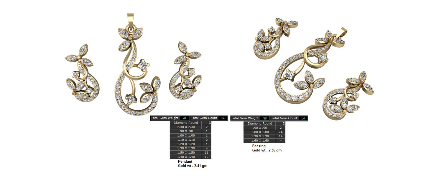 3D Jewelry Files Set Model 3DM STL 12=pds=107