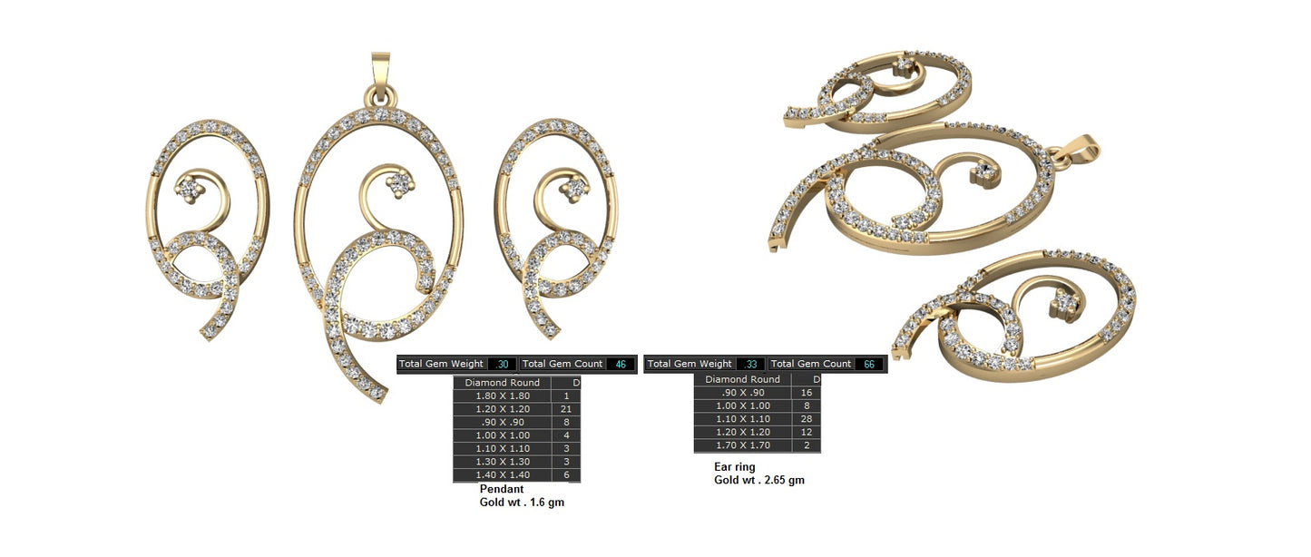 3D Jewelry Files Set Model 3DM STL 12=pds=112