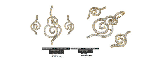 3D Jewelry Files Set Model 3DM STL 12=pds=12