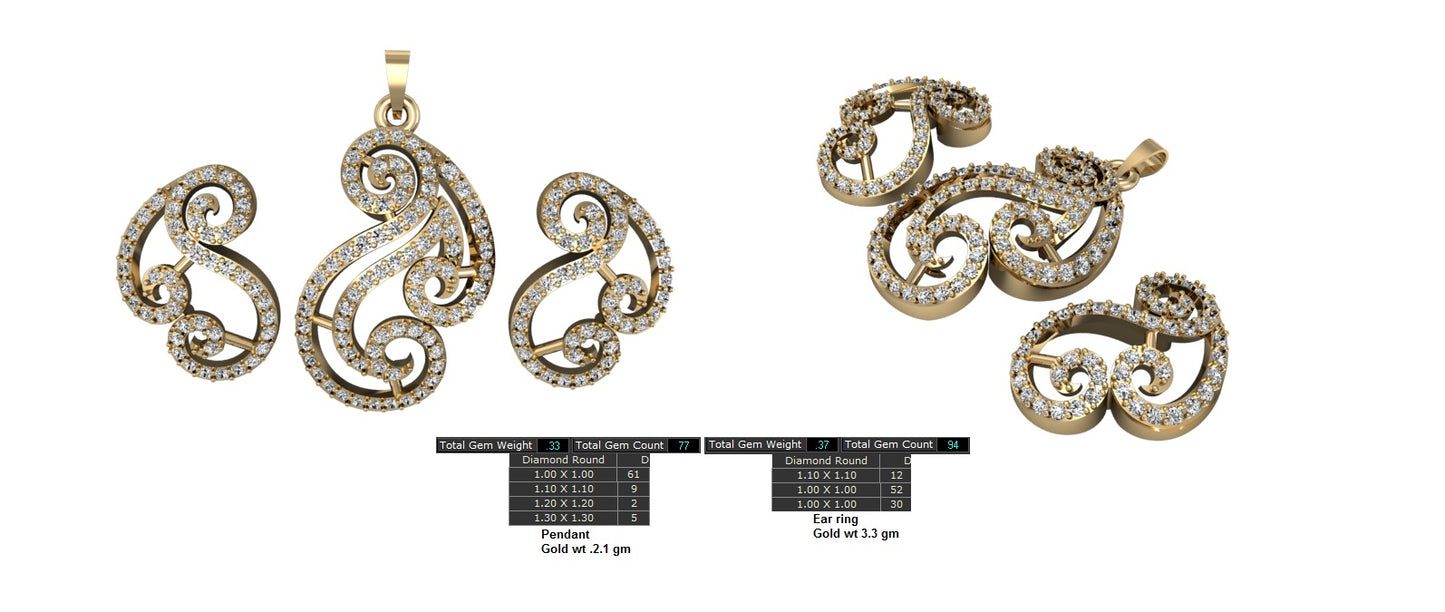 3D Jewelry Files Set Model 3DM STL 12=pds=16