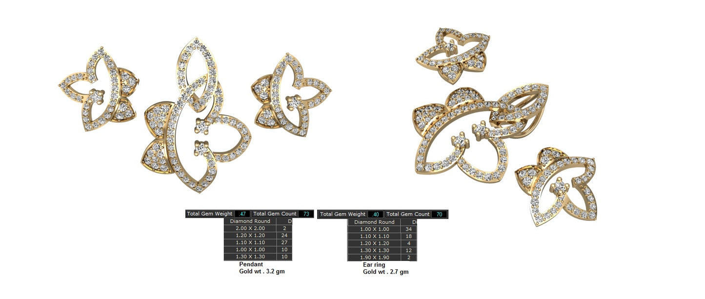 3D Jewelry Files Set Model 3DM STL 12=pds=29