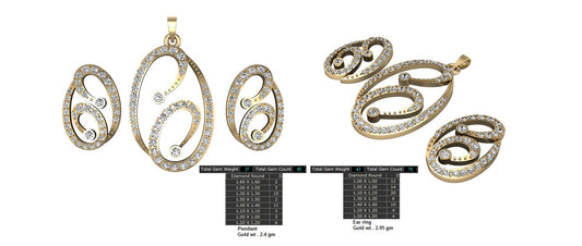 3D Jewelry Files Set Model 3DM STL 12=pds=35