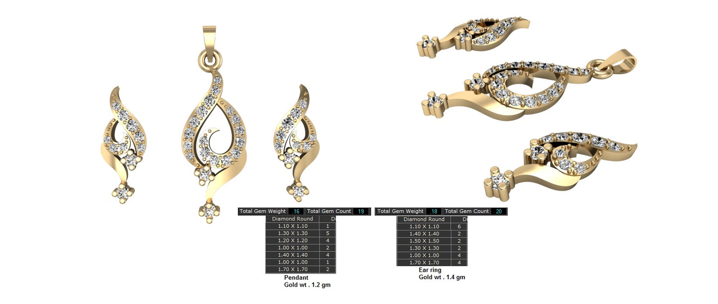 3D Jewelry Files Set Model 3DM STL 12=pds=44