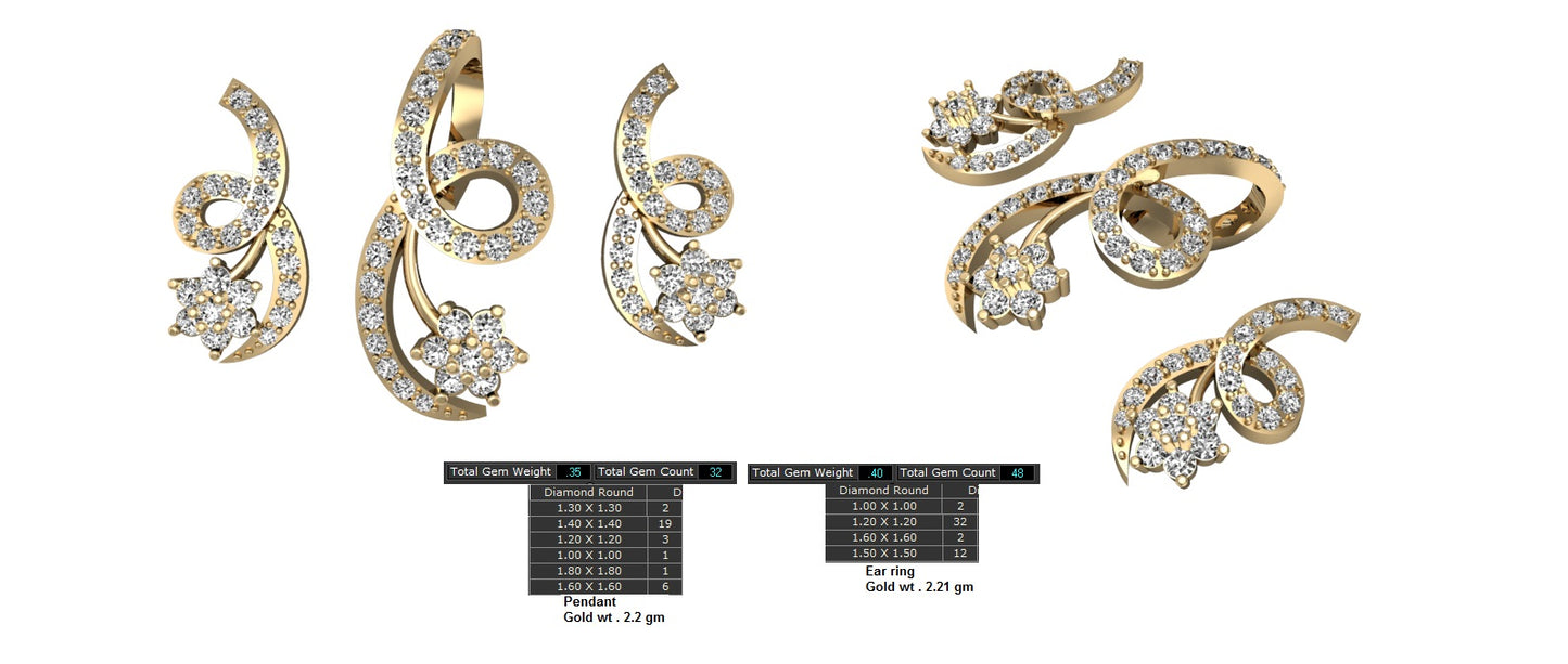 3D Jewelry Files Set Model 3DM STL 12=pds=48