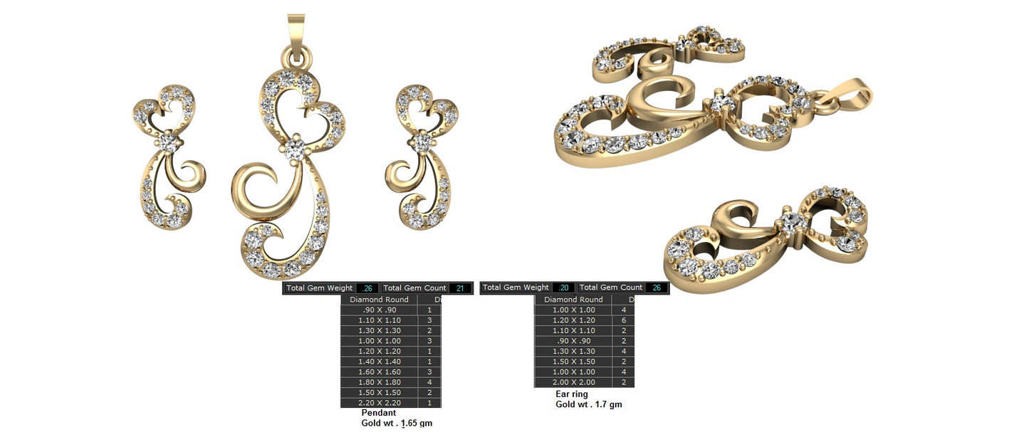 3D Jewelry Files Set Model 3DM STL 12=pds=57