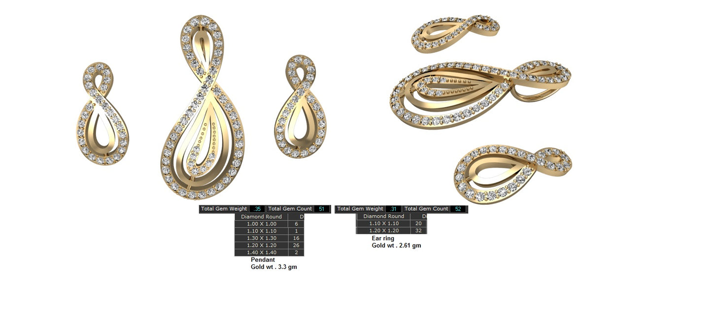 3D Jewelry Files Set Model 3DM STL 12=pds=64