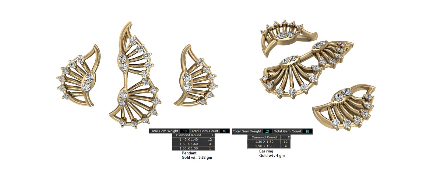 3D Jewelry Files Set Model 3DM STL 12=pds=66