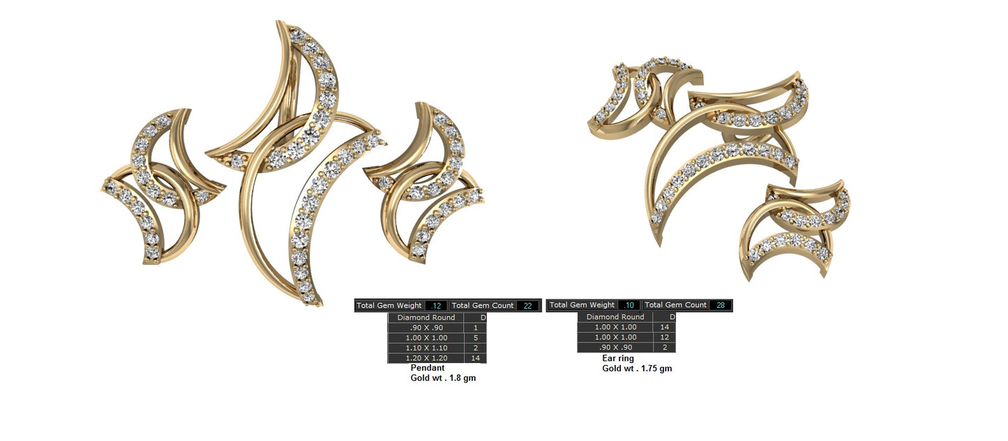 3D Jewelry Files Set Model 3DM STL 12=pds=68