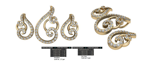 3D Jewelry Files Set Model 3DM STL 12=pds=78