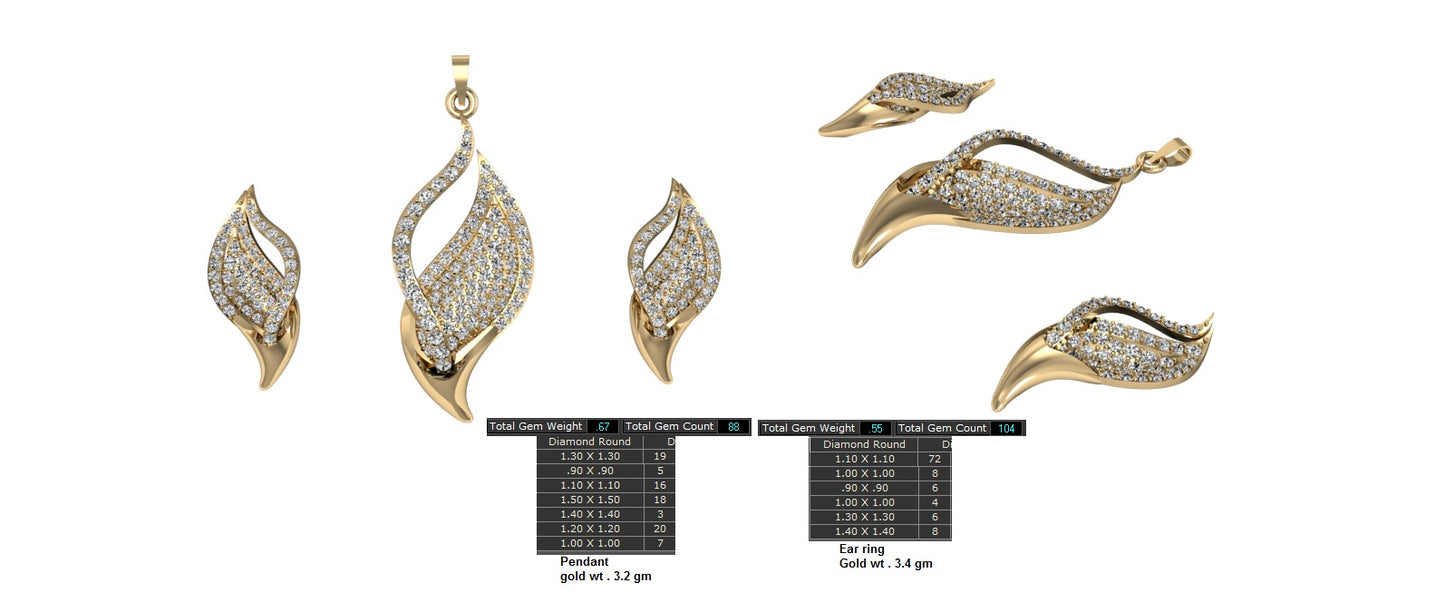 3D Jewelry Files Set Model 3DM STL 12=pds=82