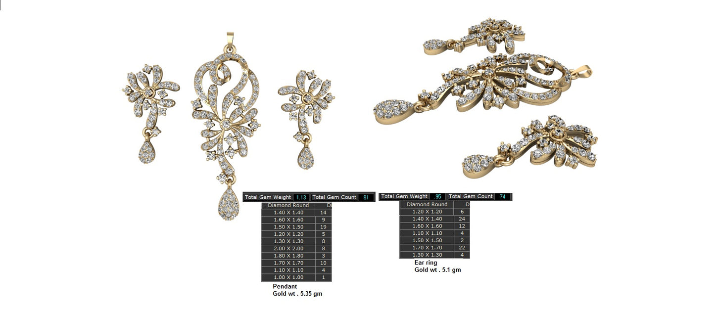 3D Jewelry Files Set Model 3DM STL 12=pds=86