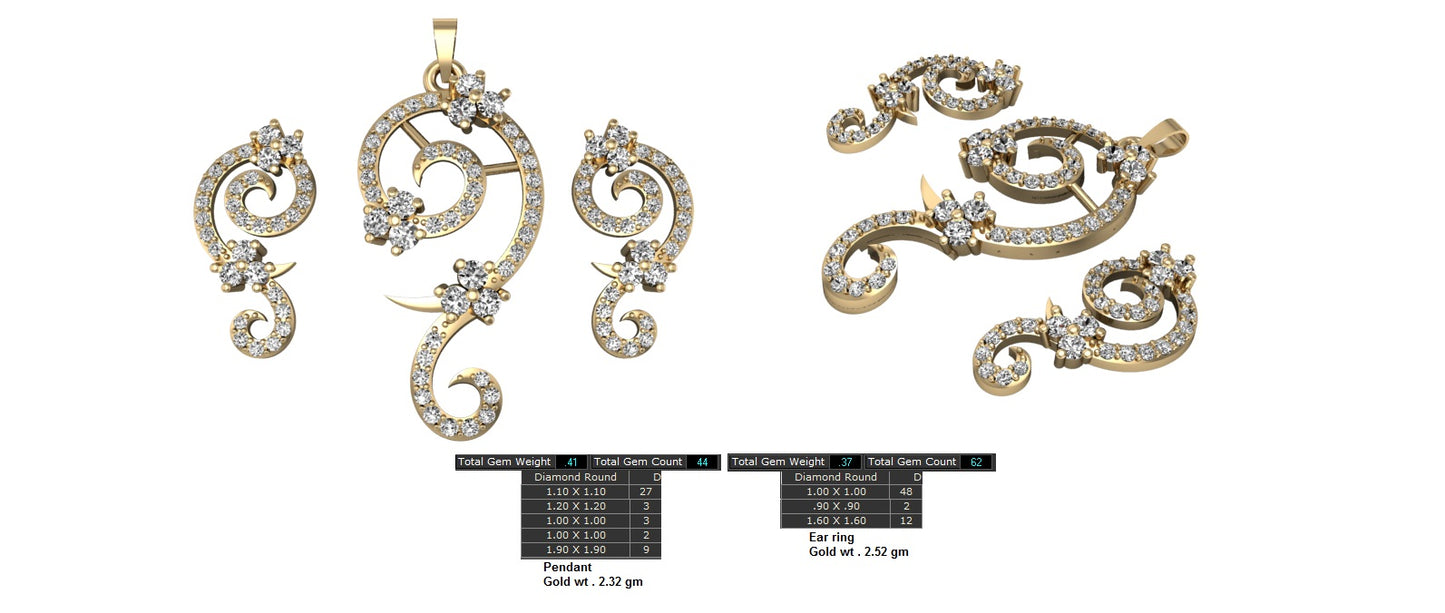 3D Jewelry Files Set Model 3DM STL 12=pds=97