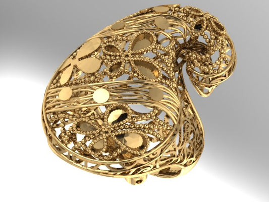 3D Jewelry Files Ring Model 3DM STL 130