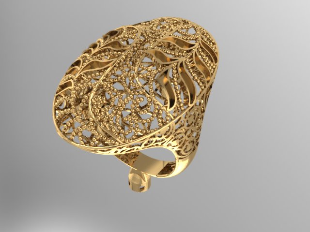 3D Jewelry Files Ring Model 3DM STL 132