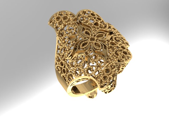 3D Jewelry Files Ring Model 3DM STL 135