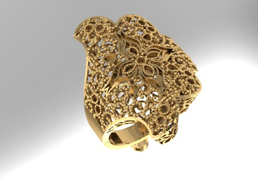 3D Jewelry Files Ring Model 3DM STL 135