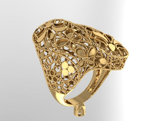 3D Jewelry Files Ring Model 3DM STL 136