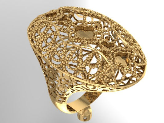 3D Jewelry Files Ring Model 3DM STL 138