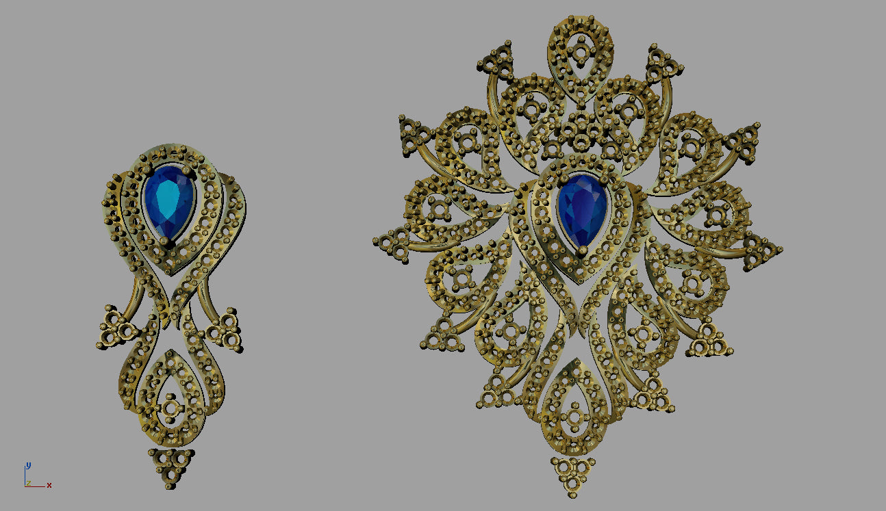 3D Jewelry Files Set Model 3DM STL 13=pds=151