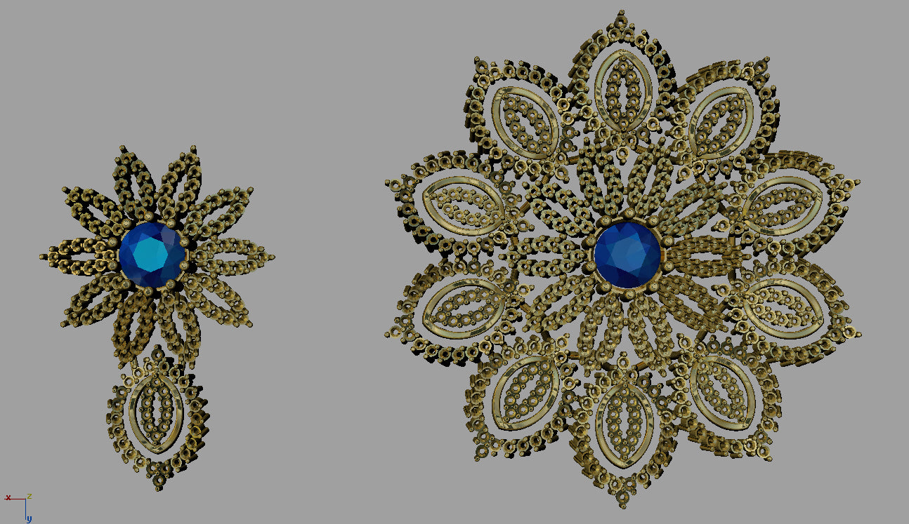 3D Jewelry Files Set Model 3DM STL 13=pds=155