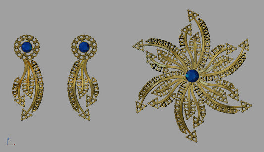 3D Jewelry Files Set Model 3DM STL 13=pds=158