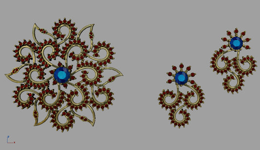 3D Jewelry Files Set Model 3DM STL 13=pds=173