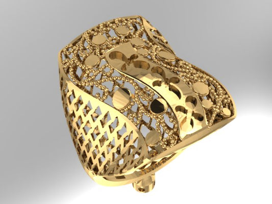 3D Jewelry Files Ring Model 3DM STL 140