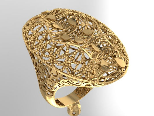 3D Jewelry Files Ring Model 3DM STL 145