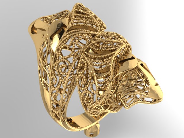 3D Jewelry Files Ring Model 3DM STL 147