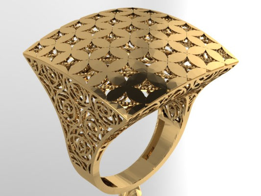 3D Jewelry Files Ring Model 3DM STL 149