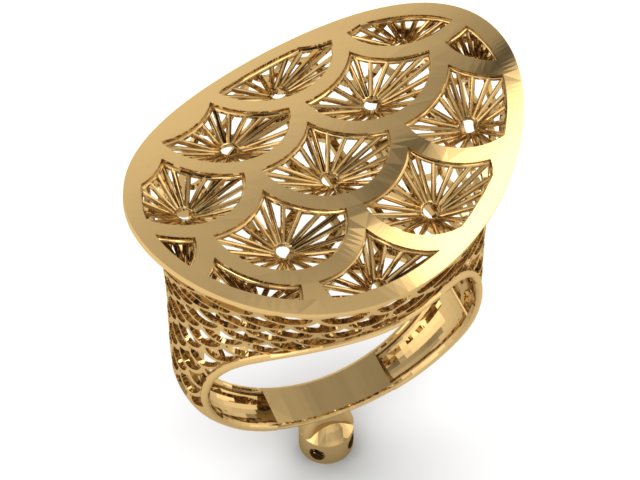 3D Jewelry Files Ring Model 3DM STL 159