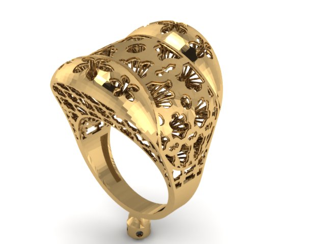 3D Jewelry Files Ring Model 3DM STL 189