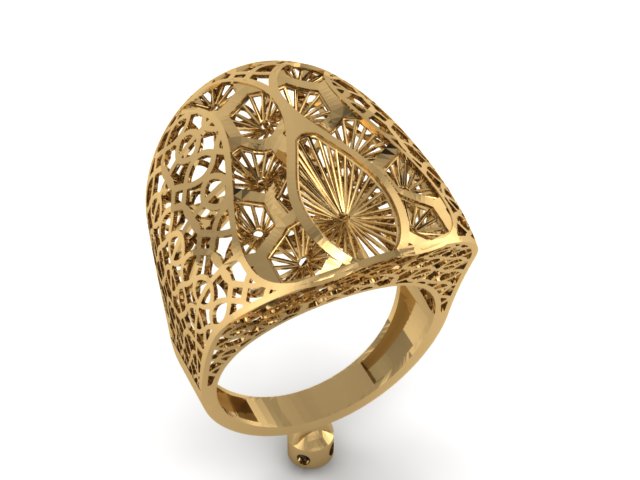 3D Jewelry Files Ring Model 3DM STL 190