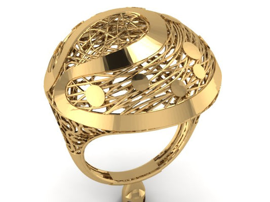 3D Jewelry Files Ring Model 3DM STL 196