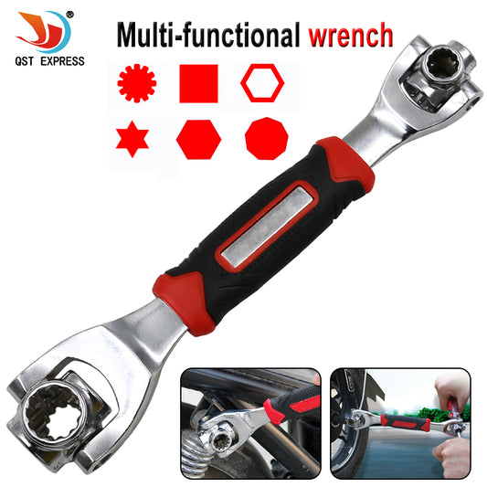 Get the Job Done with Ease: Universal 8-in-1 Wrench Tool for Furniture, Cars, and More