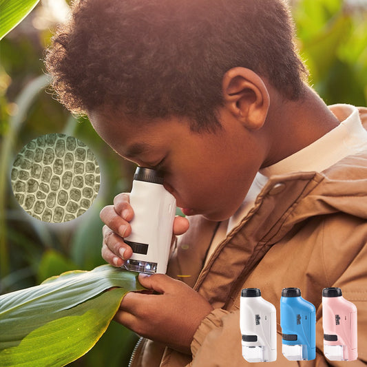 Discover the Wonders of Science with our Microscope Kit Toy - Perfect for Kids