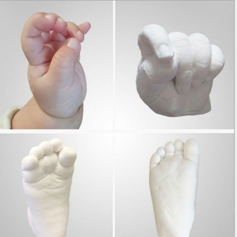 Capture Every Detail with Our Mini 3D Hand & Foot Casting Kit - The Perfect Keepsake Gift for New Parents and Godparents! Non-Toxic, Non-Allergenic, and 100% Biodegradable Casting Materials Included. Create a Timeless Treasure to Cherish Forever